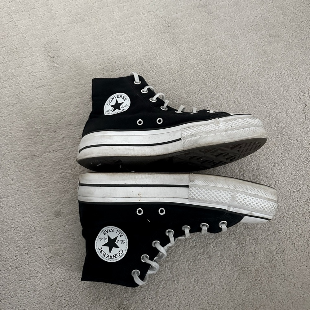 platform black converse